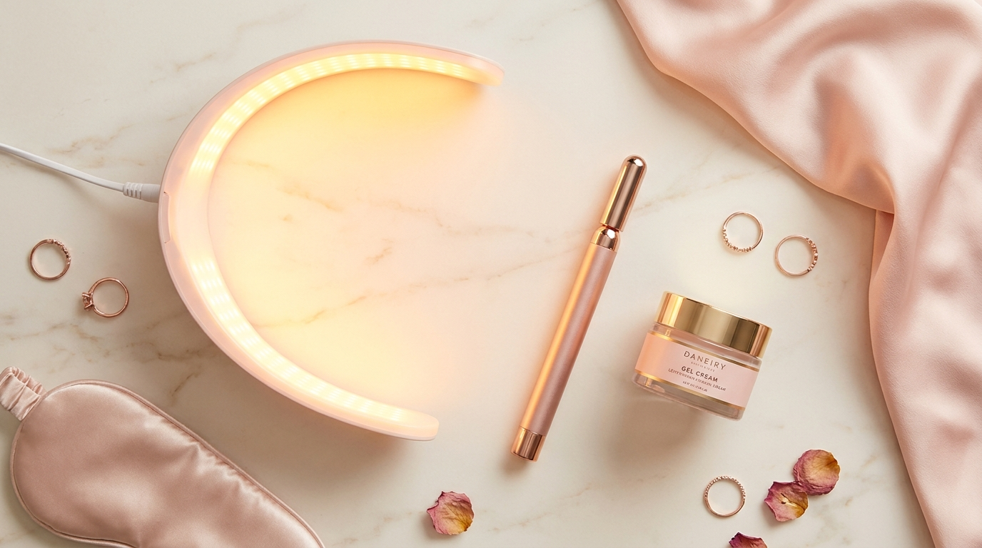 At-Home Glow Tech, Demystified: LED Masks, Red Light & Microcurrent Tools