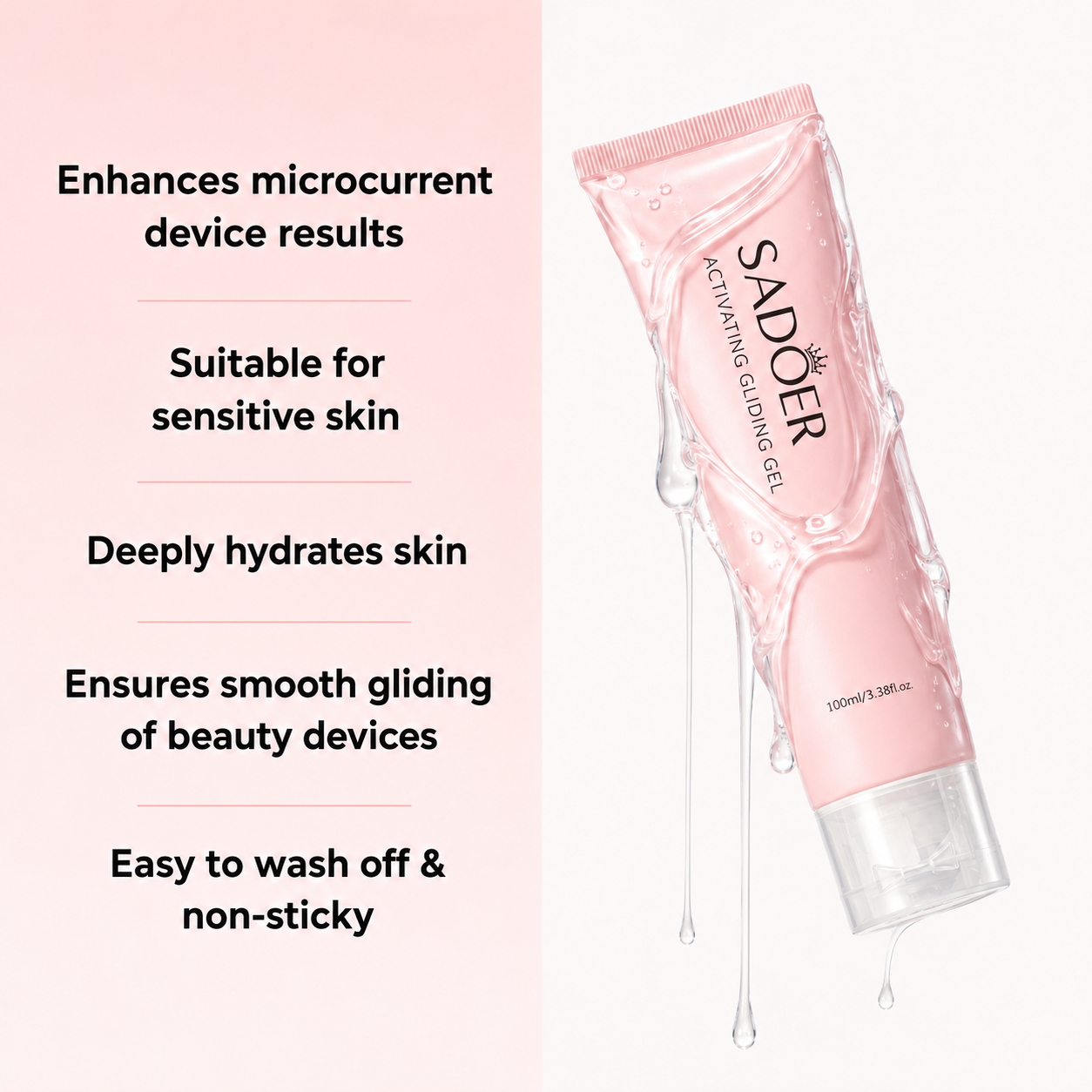 SADOER EMS Microcurrent Activating Gliding Gel
