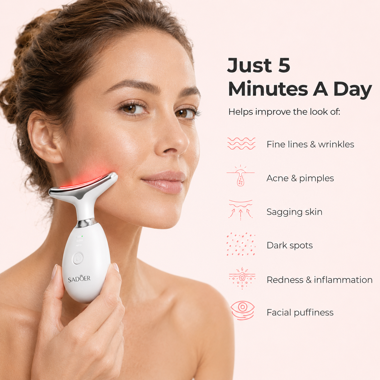 7-in-1 LED Facial Sculptor