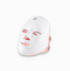 LED face mask for red light skincare routine